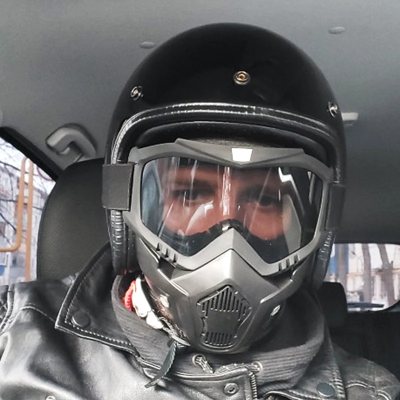 Мотоциклетный скутер горный велосипед ATV внедорожный 3/4 шлемы с черепом классные