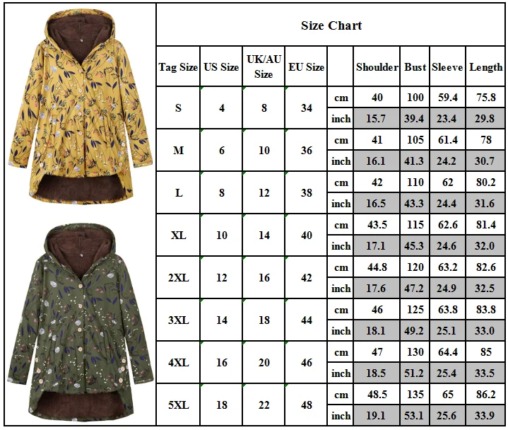

2020 Autumn Winter Women's Fleece Jacket Coats Print Female Long Hooded Coats Outerwear Warm Thick Female Slim Fit