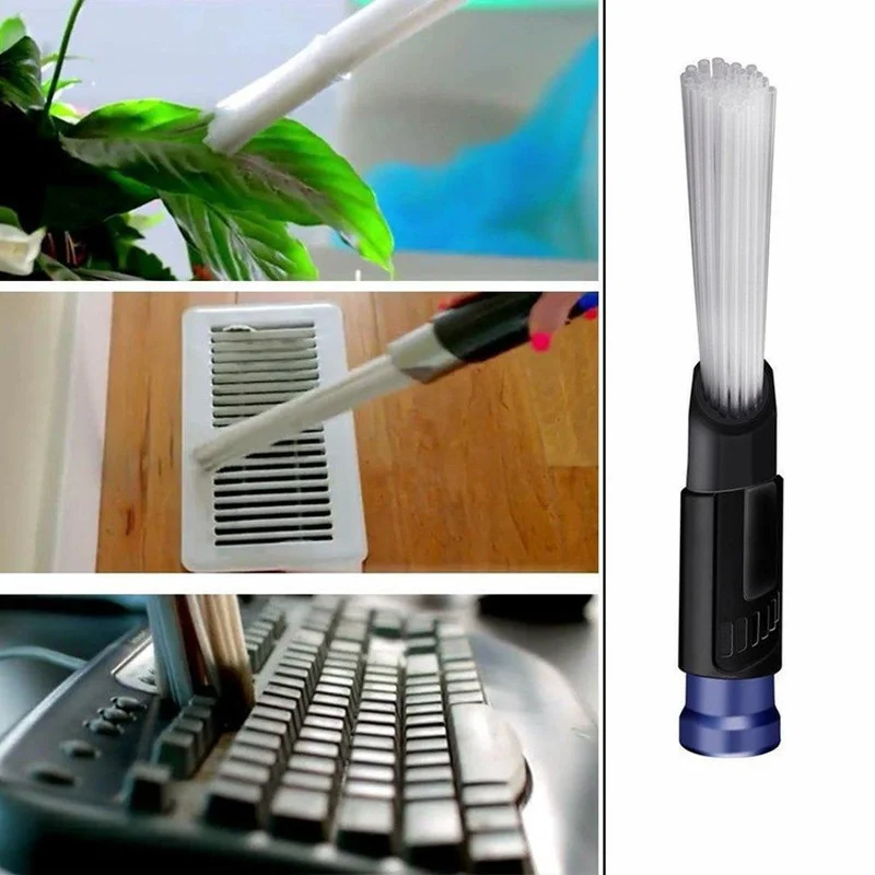 

Vacuum Cleaner Accessory Tool Portable Dust Brush Cleaning Tool Straw Brush Cleaner Decontamination Device