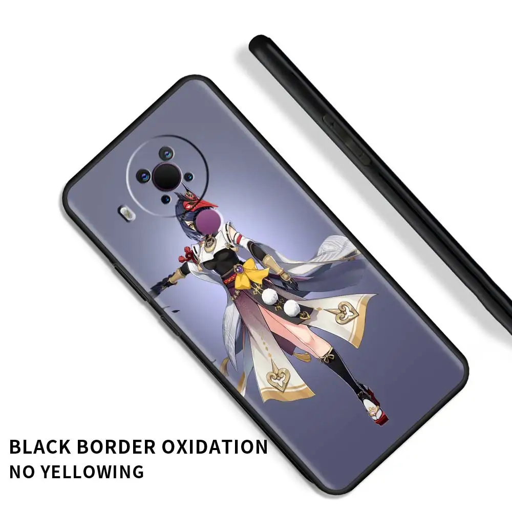 genshin impact anime black case for nokia 7 2 3 4 5 4 5 3 g10 2 3 2 4 soft phone cubierta 2 2 8 3 g20 x10 c20 celular cover free global shipping
