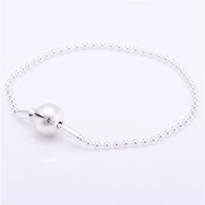 Женский браслет из серебра 925 пробы с мелкими отверстиями