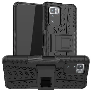 For Xiaomi Poco X3 GT Case For Poco X3 GT Capas Armor Holder Stand
Bumper Shockproof Dual Layer Hard Cover For Poco X3 GT Fundas