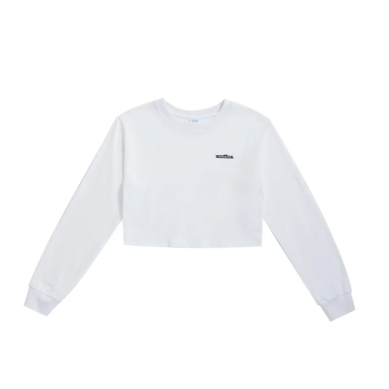 

Spring and summer 2021 European and American new letter printing personality small sexy slim joker short T-shirt women
