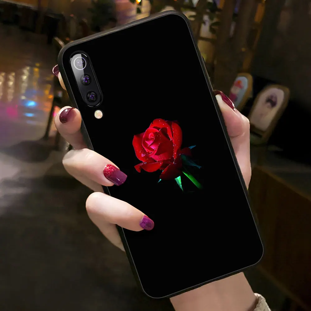 12 Для huawei P20 pro Чехол P30 задняя крышка lite для huawei honor 20 pro Чехол V20 mate ЖЕСТКИЙ ЦВЕТОК РОЗА ФЛОРА девушка женщина Индивидуальные - Цвет: 12