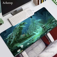 Subnautica Mouse Pad 900x400 Rubber Locking Edge Mousepad XXL Large Gaming Accessories Laptop Padmouse Keyboard Play Mats