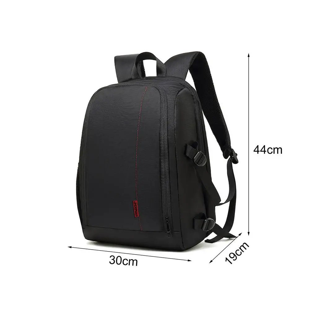 stylish photography waterproof backpack travel camera dslr shoulders bag nylon case fit laptop tripod travel outdoor slr bags free global shipping