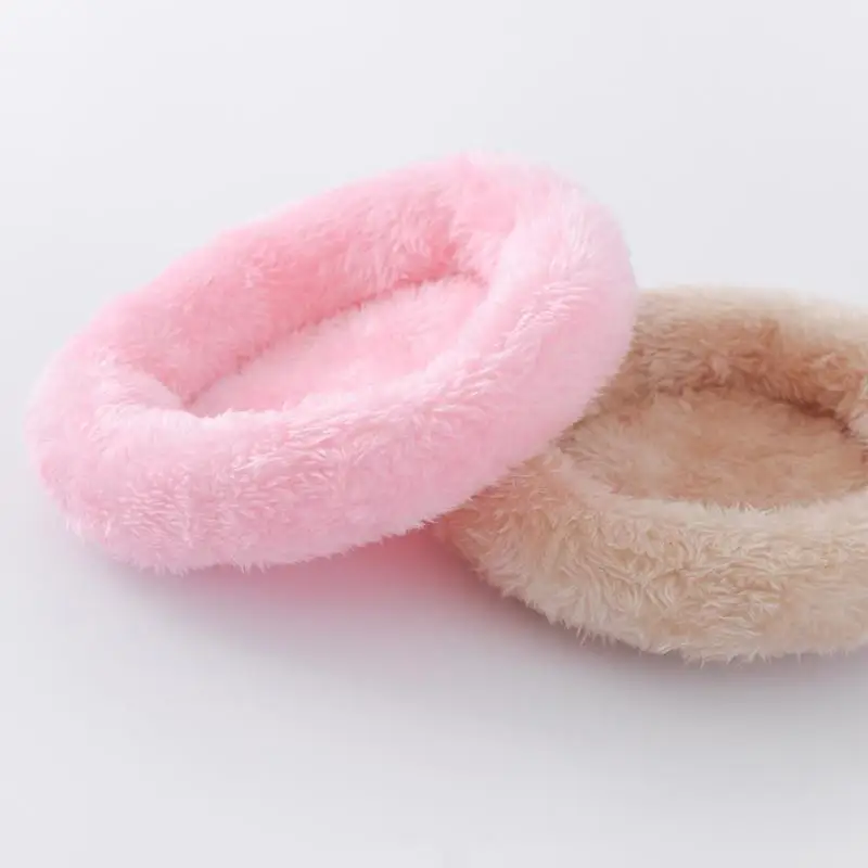 

1PC Smalll Soft Winter Hamster Nest Pad Velvet Warm Pet Nest Arctic Cotton Cushion Hamster Pet Bed Animal Cage