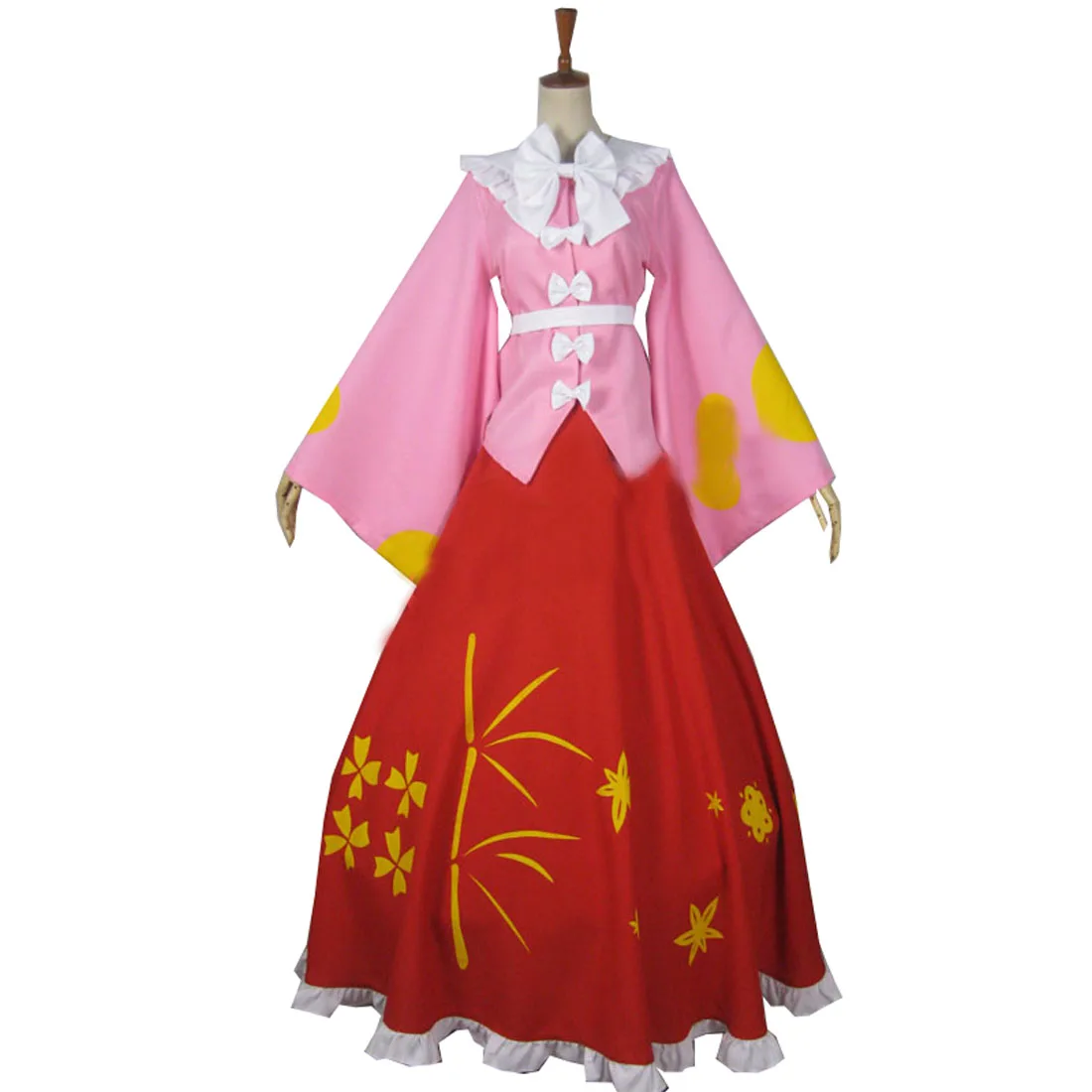 Костюм для косплея Аниме Touhou Project Houraisan Kaguya изготовленный на заказ 2019 |