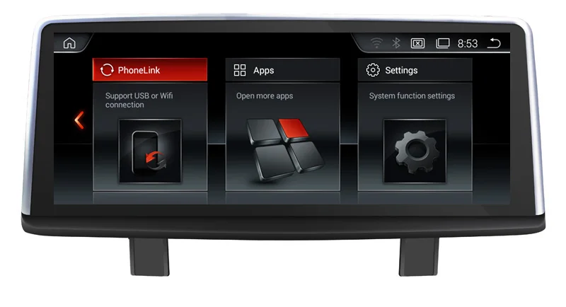10 25 дюймов Android 0 автомобильный dvd плеер gps навигация для BMW F30 F31 F32 F33 F36 2010 2017 carplay 32G