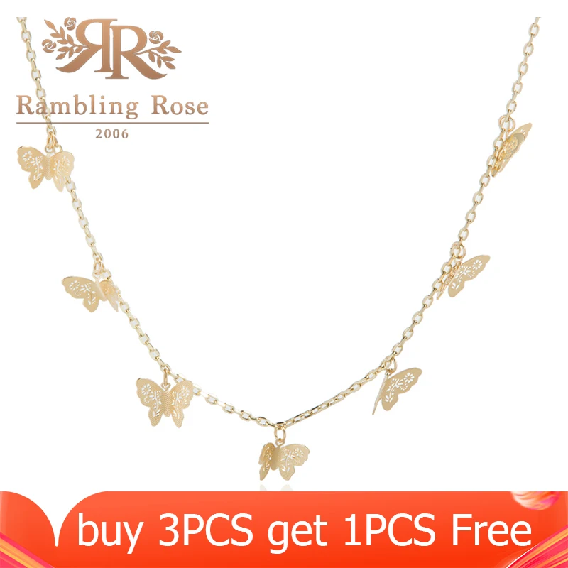 Новый тренд бабочка колье для женщин изготовлено вручную золотая цепочка