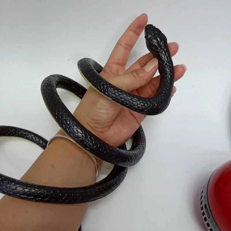 

Realistic Rubber Snake Toy Simulation Snake Toy Tricky Creepy Prank Scary Snake Toy Wildlife Toys For Halloween Fools Day