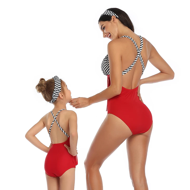 Riseado купальные костюмы V Neck Для женщин пикантные сапоги с бахромой Одна деталь