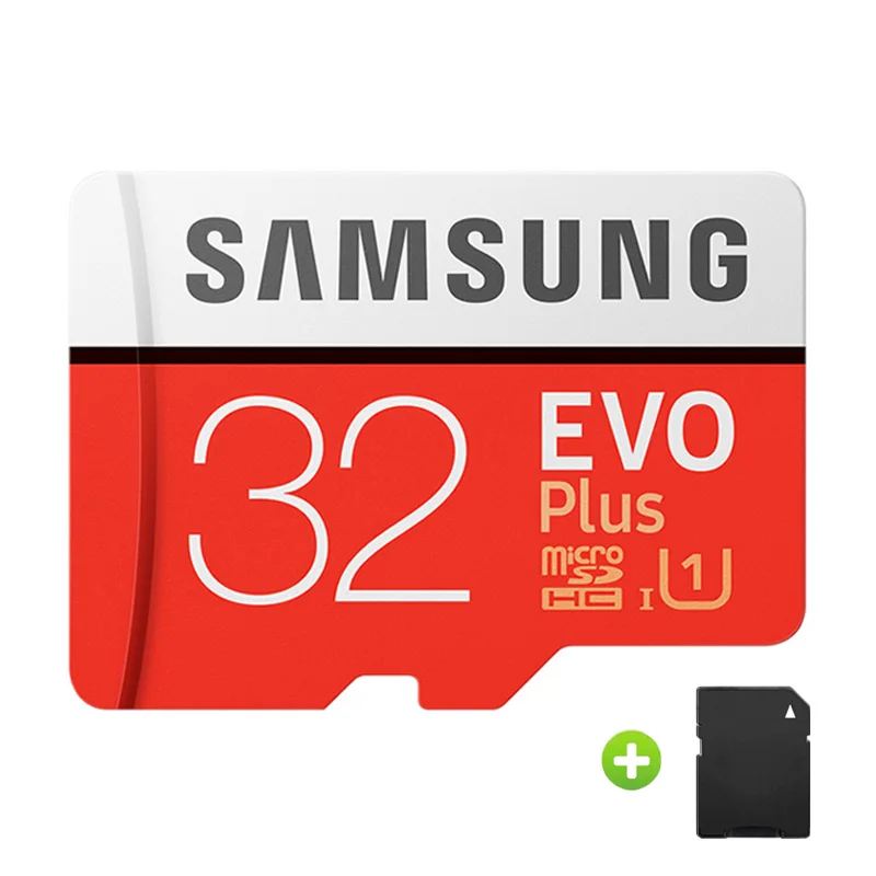 SAMSUNG Micro SD 64 Гб карта памяти EVO Plus 32 ГБ 512 100 МБ/с./с C10 128 TF 256 флэш накопитель для