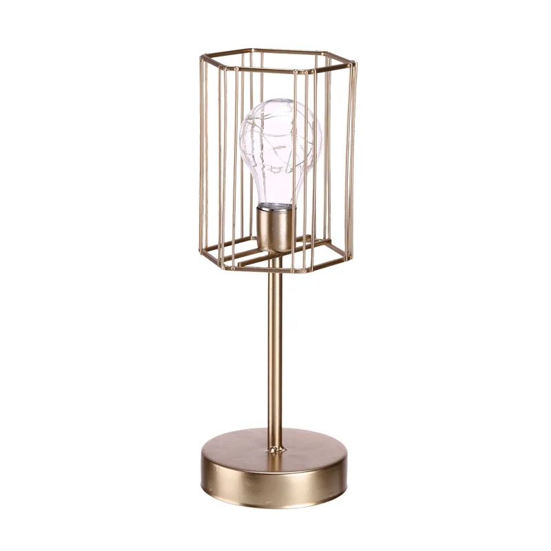 Скандинавская Геометрическая настольная лампа Свадебный прикроватный