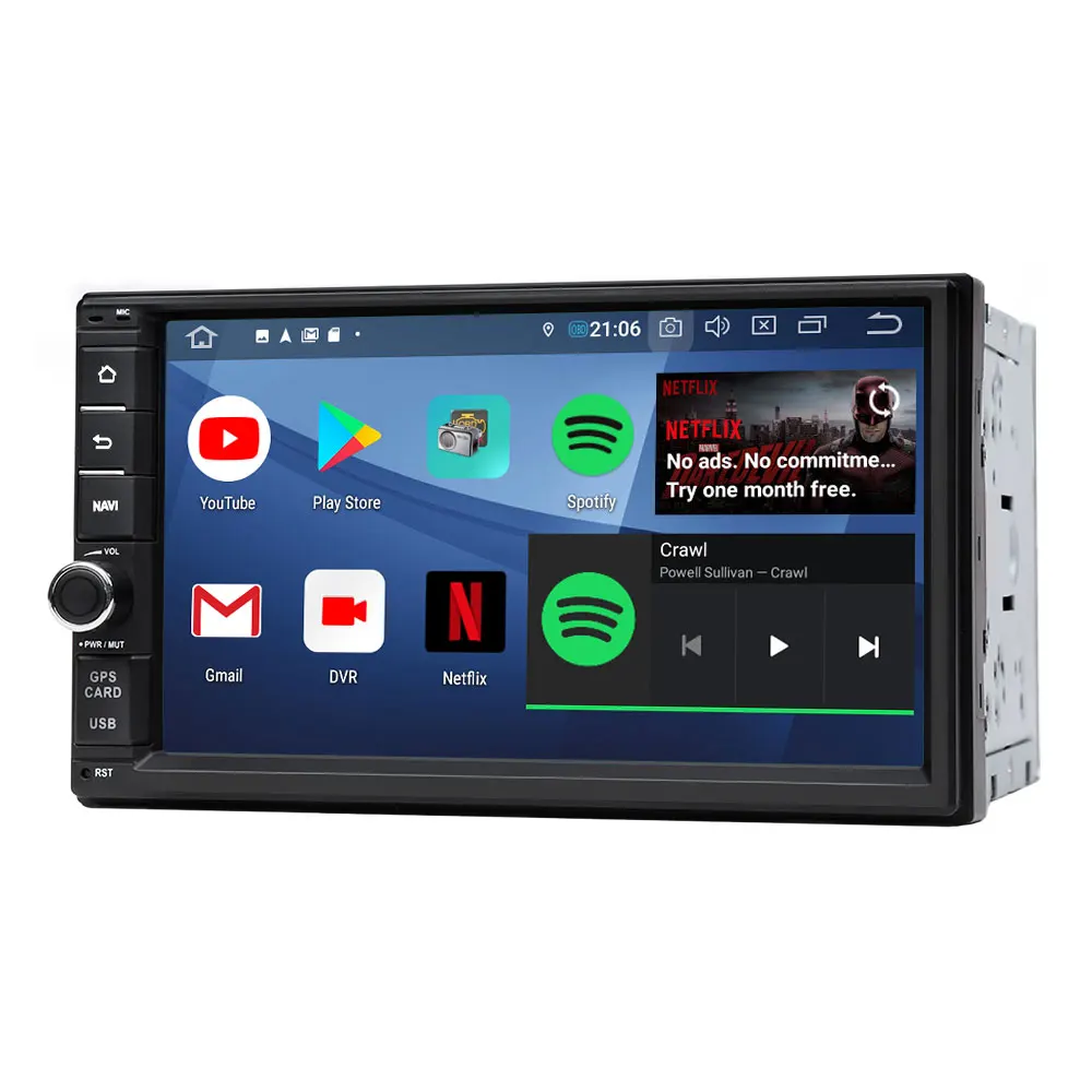 Универсальная автомобильная стереосистема Eonon Android 9 0 2 Din 7 дюймов HD сенсорный