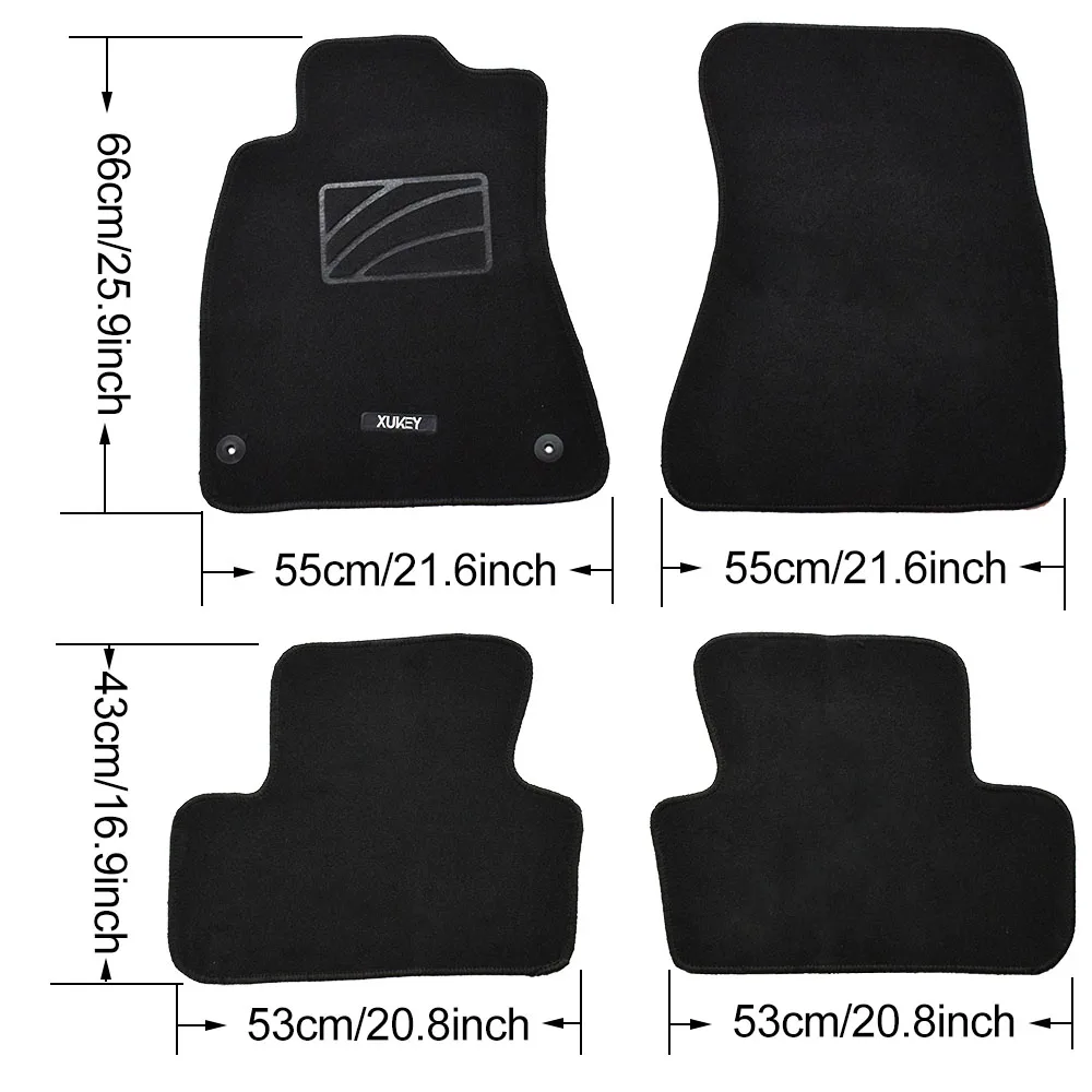 Автомобильный коврик коврики для Honda CR V CRV 2012 2016 нейлон на заказ подходит под