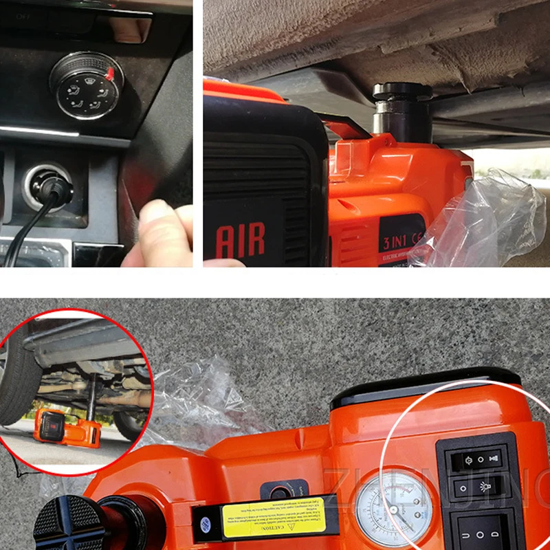 

Car Electric Jack Car Suv Replace Car Tireuse Multifunction Electric Hydraulic Jack Operating Simple Practical Jack