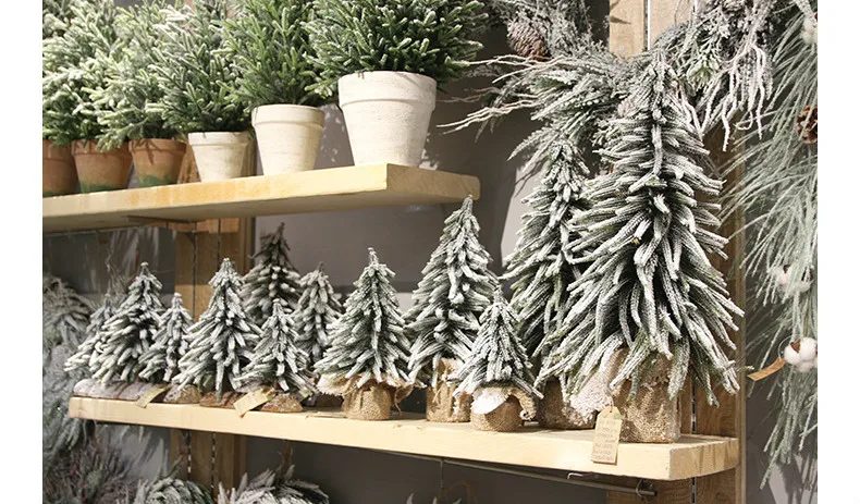 2021 искусственный Рождественский венок украшение стола кедр ремень сосна окна