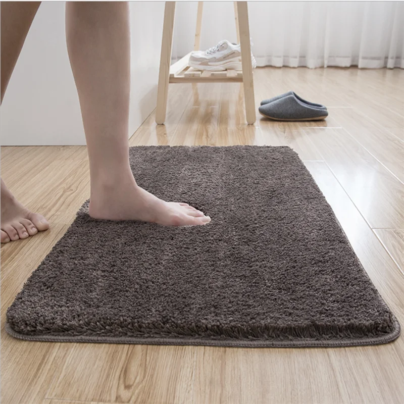 

Living room doormat bathroom non slip plush carpet bedroom bedside mat kitchen absorbent mat floor blanket