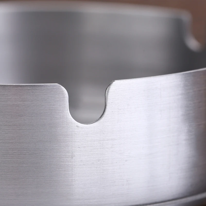 Пепельница из нержавеющей стали металлический поднос для золы круглые