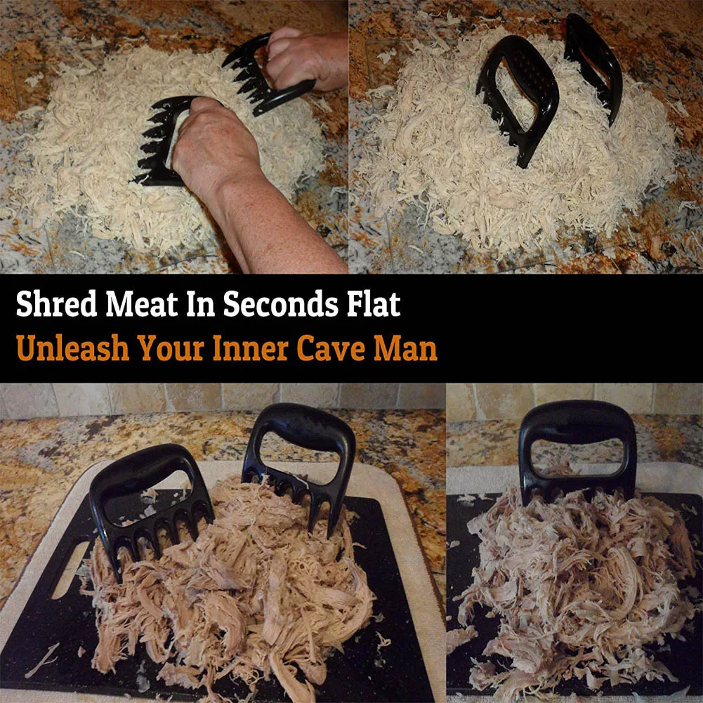 2 шт./пара вилка для барбекю ручные щипцы свинины гриля кухонный инструмент