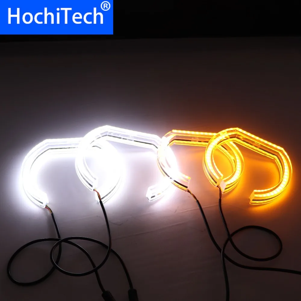 Белый и желтый сигнал с украшением в виде кристаллов DTM Стиль светодиодный