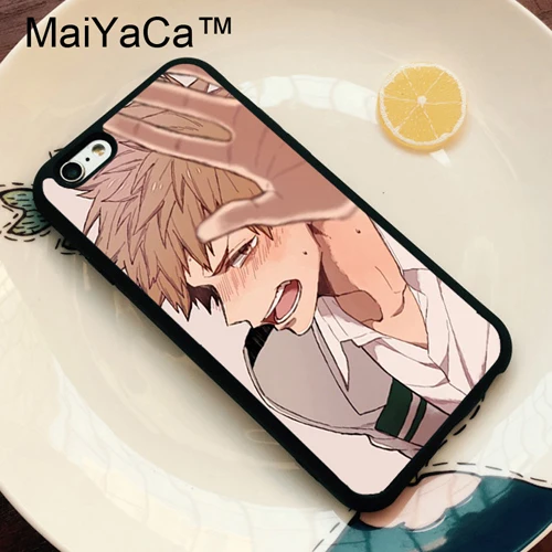 4515 MaiYaCa Boku no Hero academic Katsuki Bakugou ТПУ чехол для телефона для iPhone 11 Pro MAX X XR XS MAX 6 6s 7 8 Plus 5S задняя крышка чехол - Цвет: 4515
