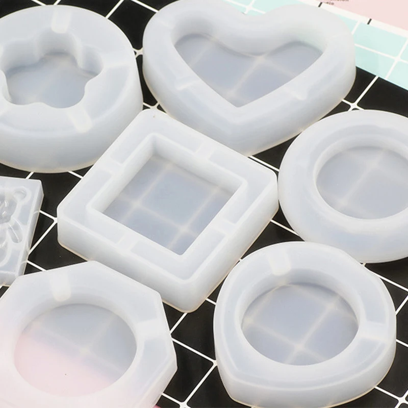 Новый горшок Сделай Сам Плесень пепельница горка Гибкая силиконовая форма