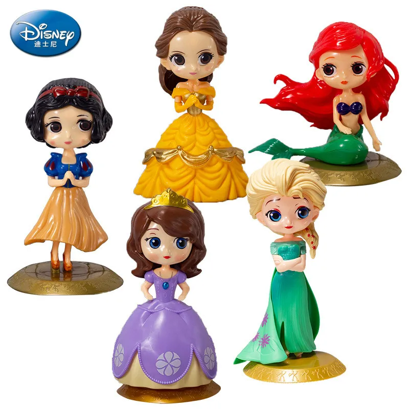 Пластиковая кукла для девочек украшение Принцессы Диснея Алиса Белоснежка Aisha