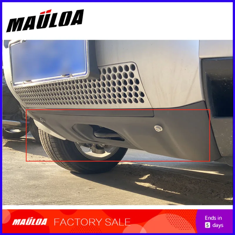 

Car accessories High quality aluminum alloy black or silver trailer hook front sand guard for 2020-2021 New defender 110-90