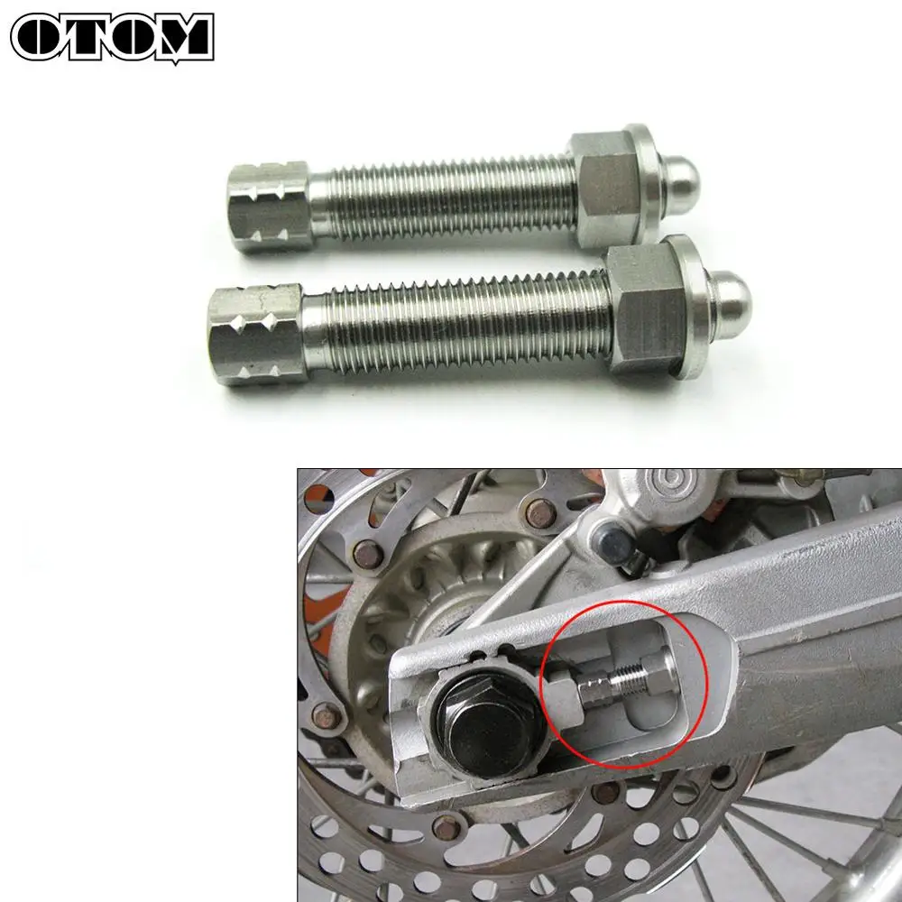 OTOM M10 блоки с задней осью болт регулировки цепи для KTM 125 250 350 450 530 690 SXF EXCF SMC Enduro Duke