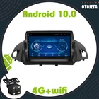 Автомагнитола 2 Din, Android 10,0, мультимедийный видеоплеер, GPS-навигация для Ford Kuga Escape C-MAX, 2013-2016, 4 Гб + 64 ГБ, стерео, головное устройство