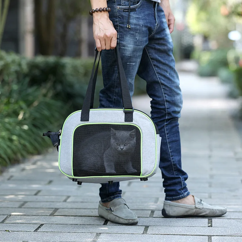 Дышащие сумки переноски для собак портативный рюкзак на одно плечо домашних