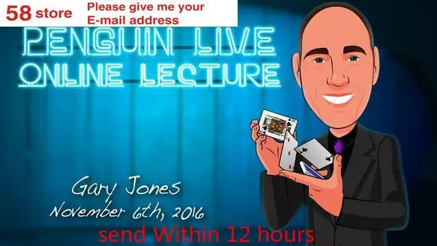 

Gary Jones Penguin Live ACT MAGIC TRICKS