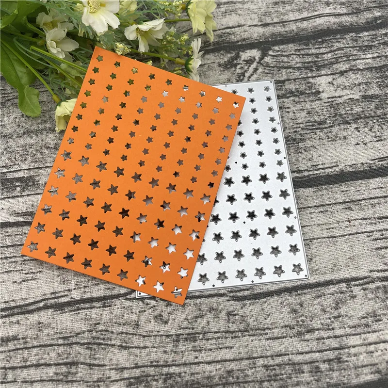 

Star Background Metal Cutting Dies For DIY Scrapbooking Album Embossing Paper Cards Decorative Crafts