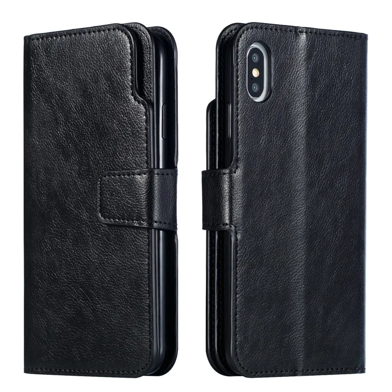 Кожаный чехол-книжка для Apple iPhone 5/5SE/6/6S/7/8 plus/X/XS MAX/XR/7plus/8 plus | Мобильные телефоны и
