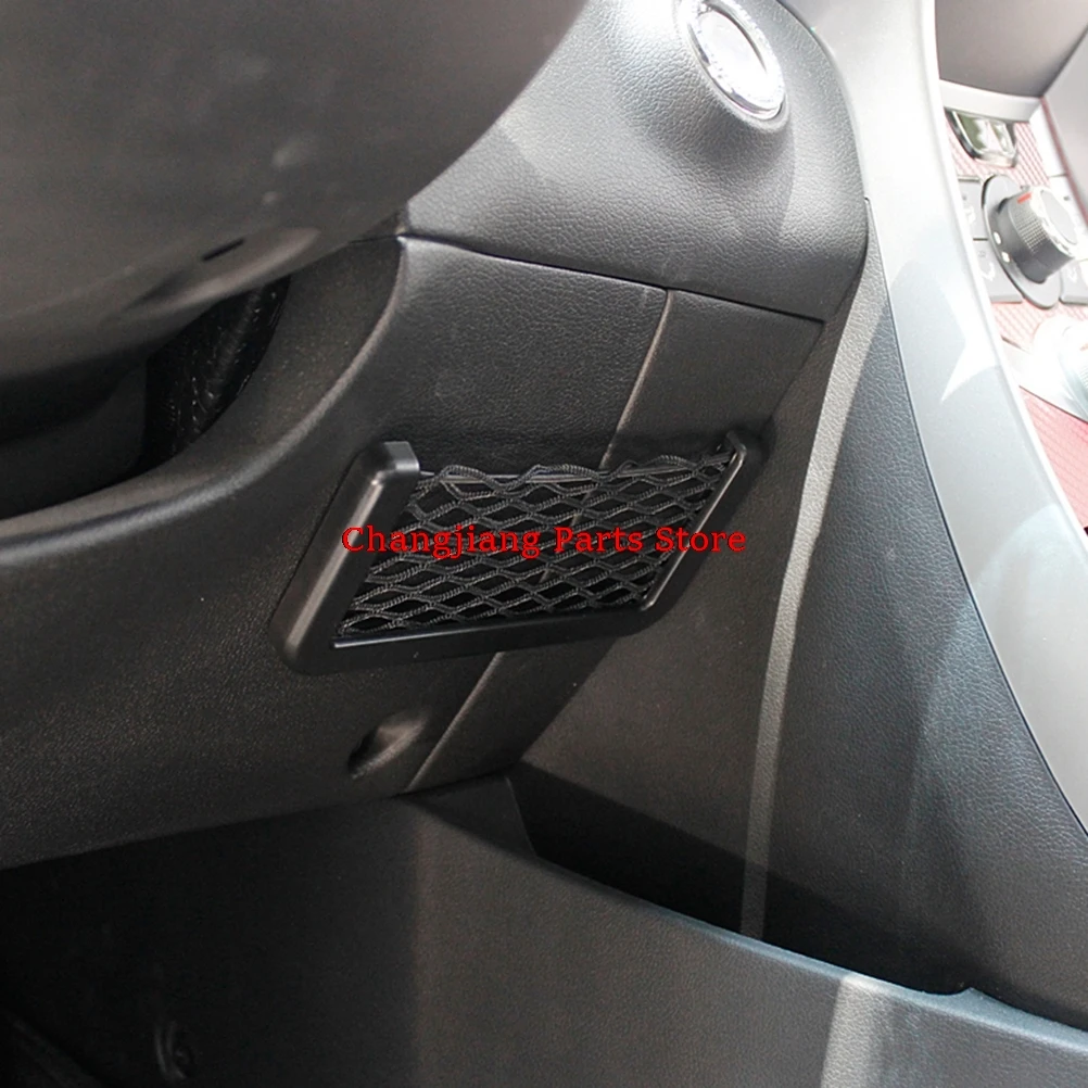 Car Carrying String Bag Vehicle Storage Mesh Resilient Nylon Network Pocket Handphone Holder Auto Accessories High Quality