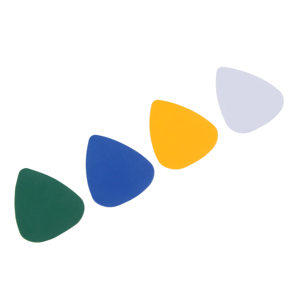 4 шт. гитарный медиатор s Plectrum гладкая поверхность с 1x держателем чехол для акустической электрогитары укулеле медиатор для любителей музыки