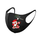 Детская Рождественская Тканевая маска с принтом Санта Клауса маска для рта Защитная дышащая многоразовая маска для лица детская тушь для лица