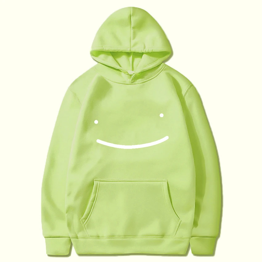 

Dream Smp Hoodie Men 2020 Pullover Smile Merch Unisex Tracksuit Japanese Streetwear Women Wastaken Unisex Carton Print Tops Punk