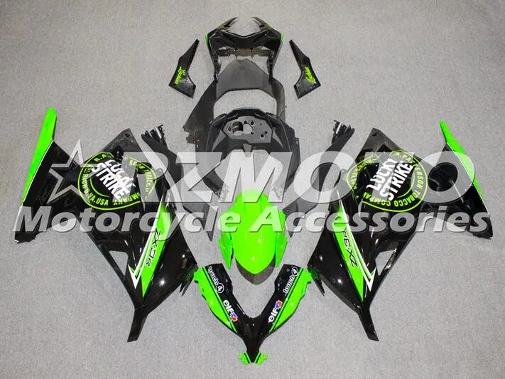 

Новый комплект обтекателей для мотоцикла из АБС-пластика, подходит для KAWASAKI Ninja 300 2013 --- 2019 EX300 13 14 15 16 17 18, кузов в комплекте, крутой на удачу