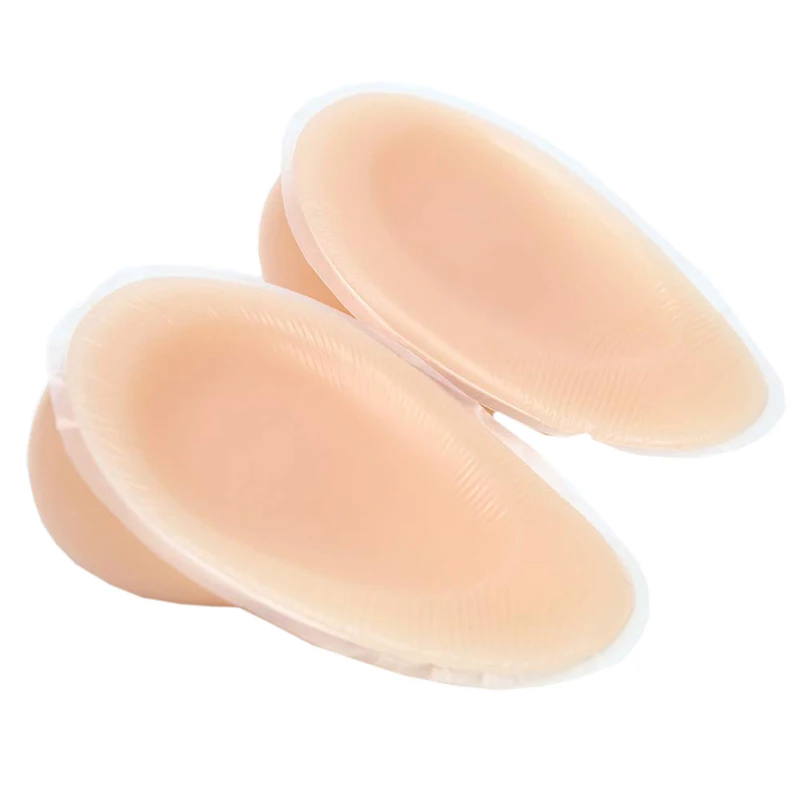 Реалистичная самоклеящаяся силиконовая форма для груди с естественным протезом