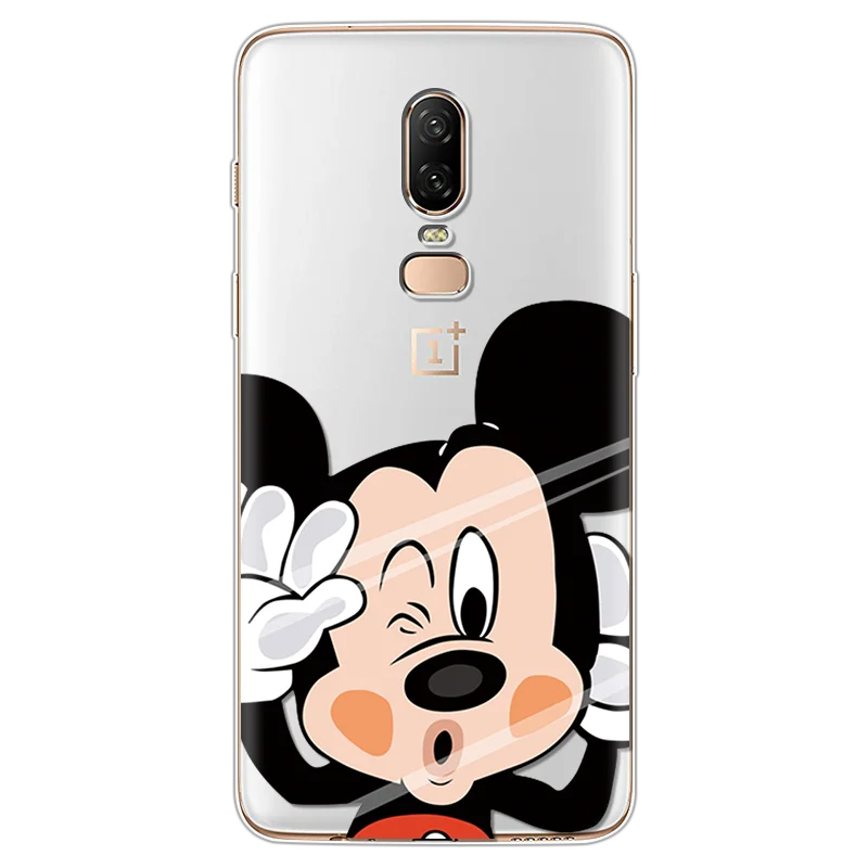 miqi Роскошный чехол s с милым мультяшным принтом для One Plus, 5, 6, 3, 5, чехол, силиконовые мягкие сумки из ТПУ, чехол для One Plus, 7, 7 T, Pro, чехол, Coque Capa - Цвет: miqi