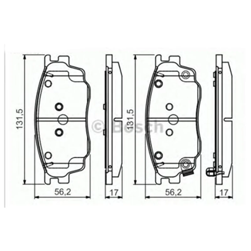 Высокое качество передние тормозные колодки G2YD-33-28Z для mazda 6 2003 2004 2005 2006 2007 2008 2009 2010 OEM: GJYA-33-23ZV