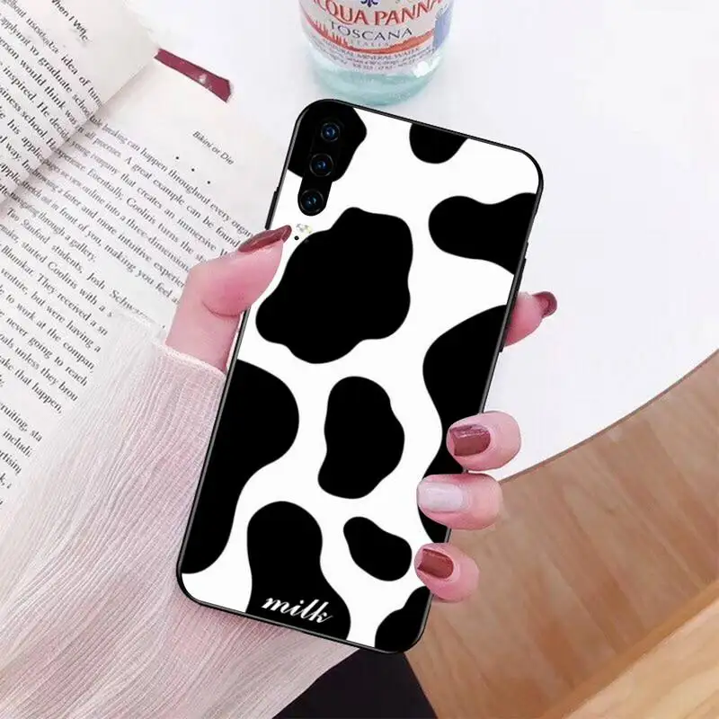HPCHCJHM супер горячий корова шаблон Bling милый чехол для телефона Huawei P40 P30 P20 lite Pro Mate 20