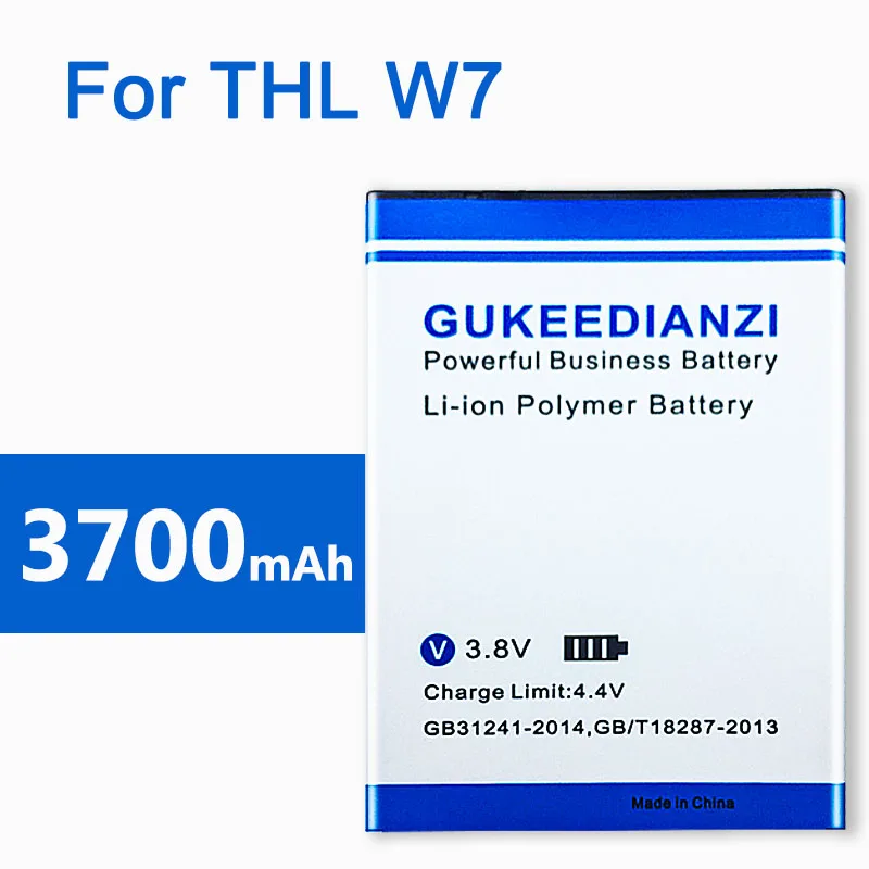 Мощный аккумулятор емкостью 3900 мАч для смартфона THL W7 | Мобильные телефоны и