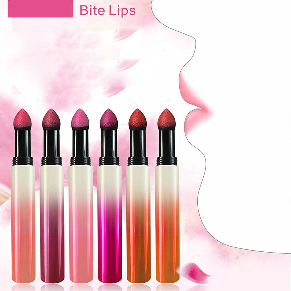 Матовая и шелковистая губная помада с воздушной подушкой стойкая вращающаяся