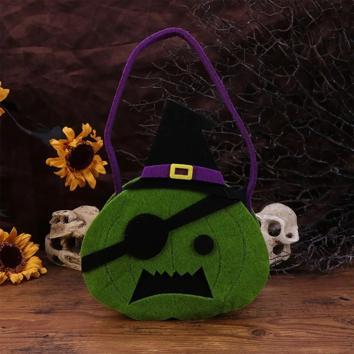 1 шт. Сумка На Хэллоуин Прекрасный Интересный декоративный конфетный мешок