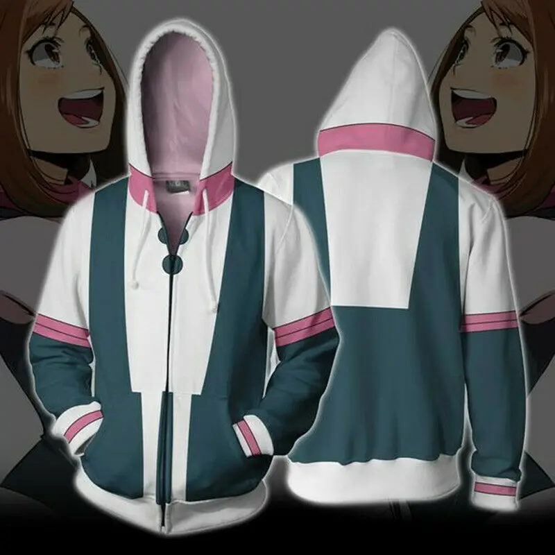 Толстовки для косплея моя геройская академия школьная форма Bakugou Katsuki толстовки с