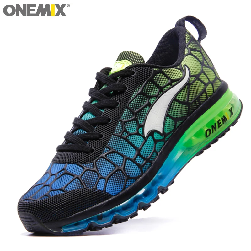 

ONEMIX New Men Running Shoes Air Cushion Shock Outdoor Sports Shoes Absorption Breathable Athletic Jogging Shoes Light Sneakers